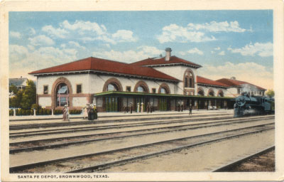 Sante Fe Depot, Brownwood, Texas