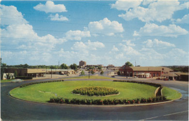 Traffic Circle, Brownwood, Texas