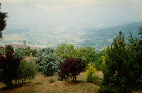 View from Cortona