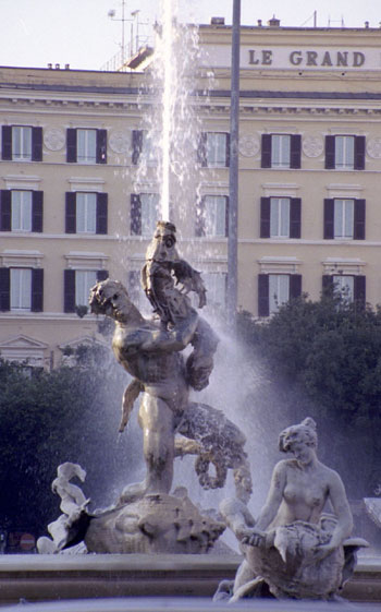 Roman fountain