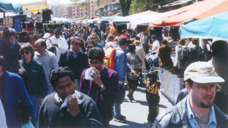 Roman outdoor market