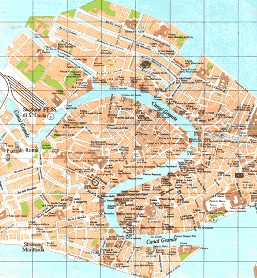 map of Venice